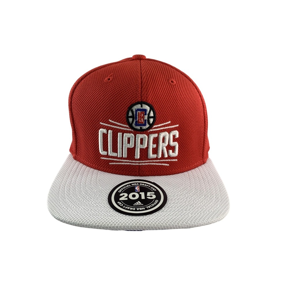 Los Angeles Clippers Hat Cap Snap Back One Size NBA Basketball 2015 Draft Adidas